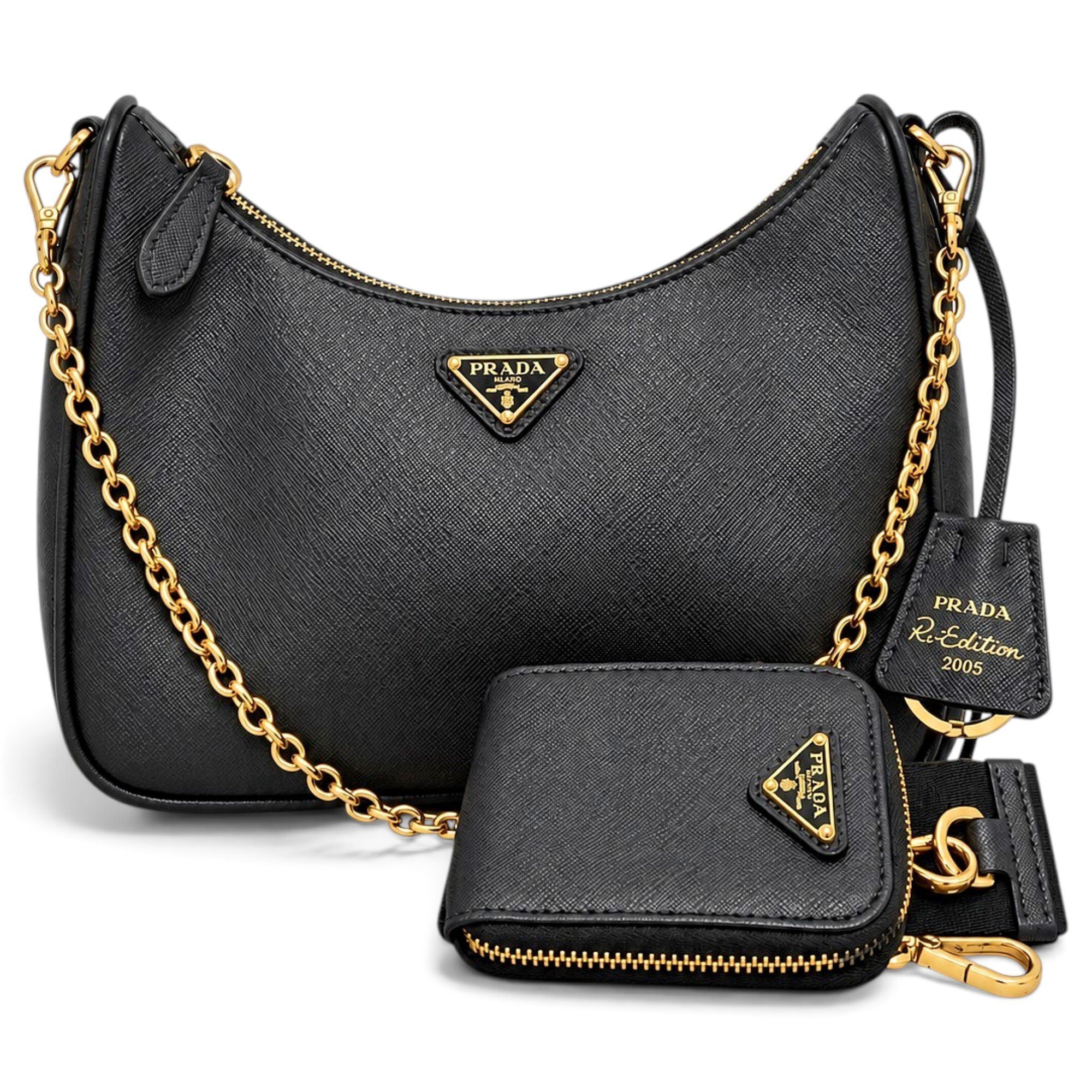 Re-Edition 2005 leather handbag