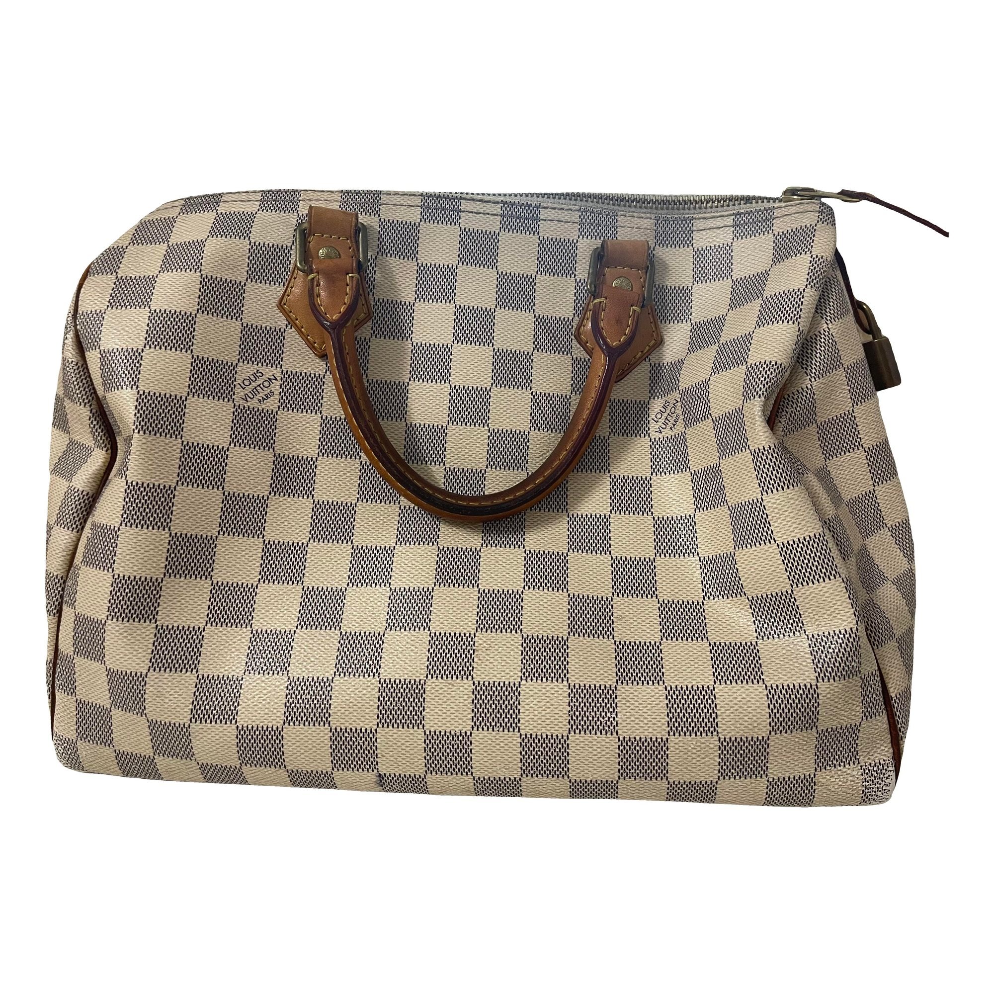 Speedy leather handbag