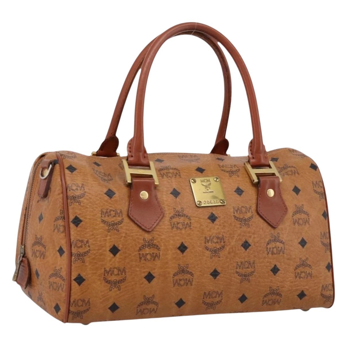 Leather travel bag