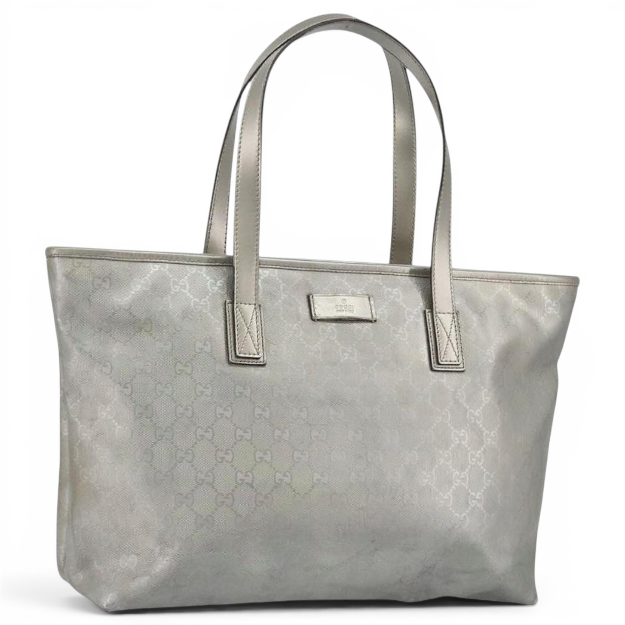Leather tote