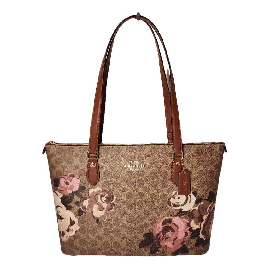 Leather tote