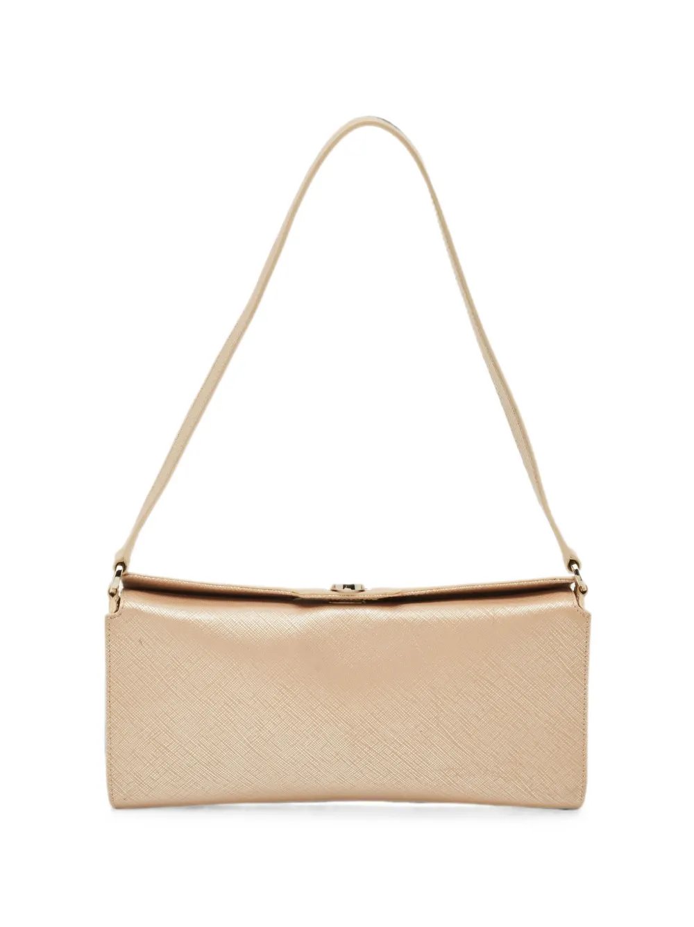 Gancini Saffiano clutch bag