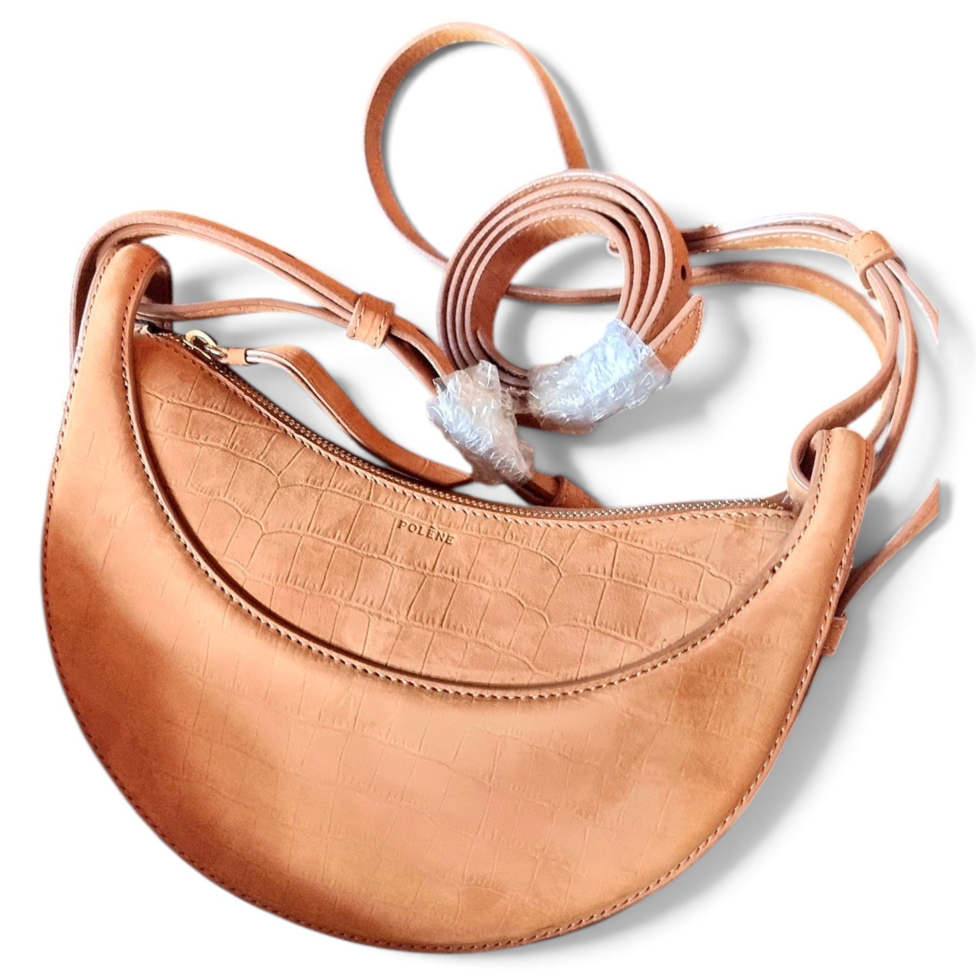 Numéro Dix leather crossbody bag