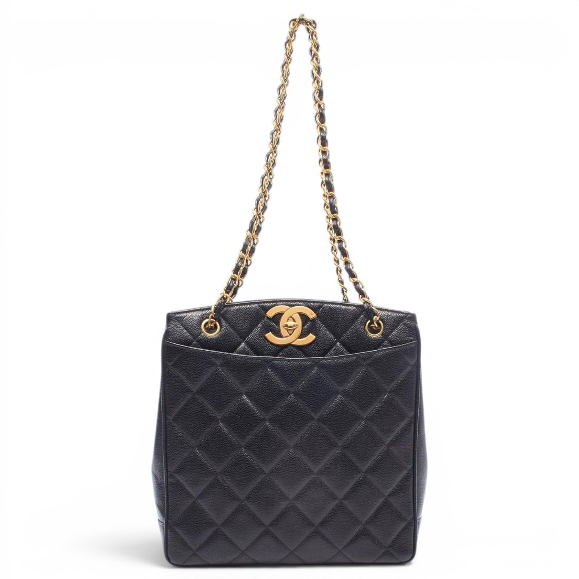 Leather tote