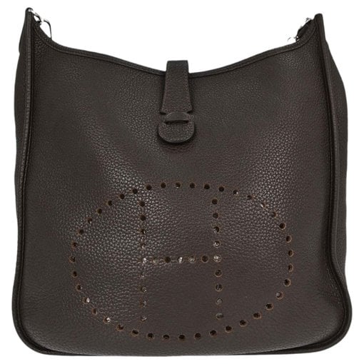 Evelyne leather handbag