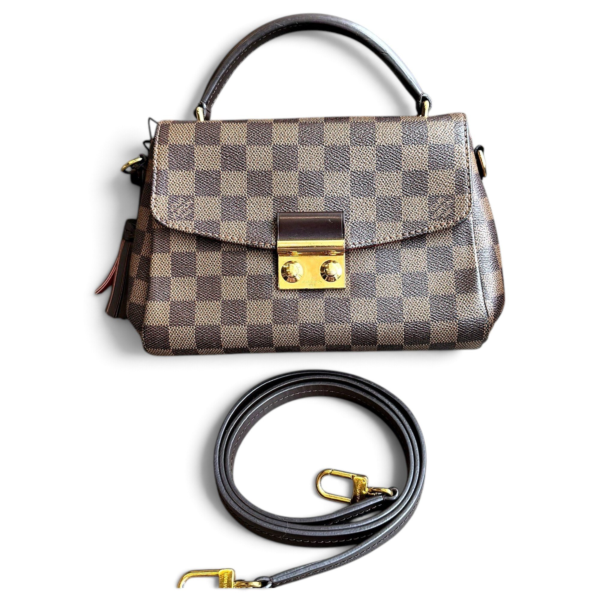 Croisette leather handbag