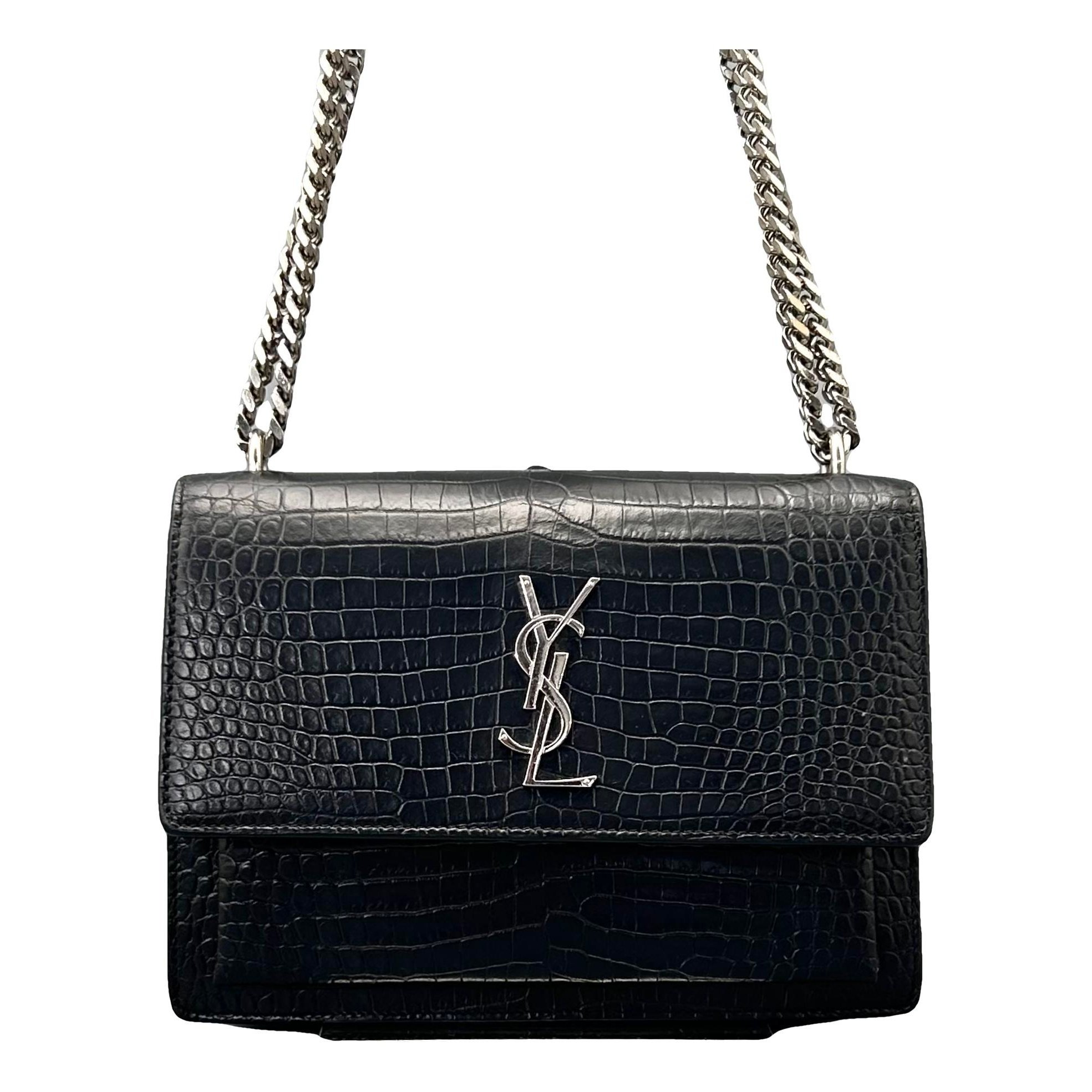Sunset leather handbag