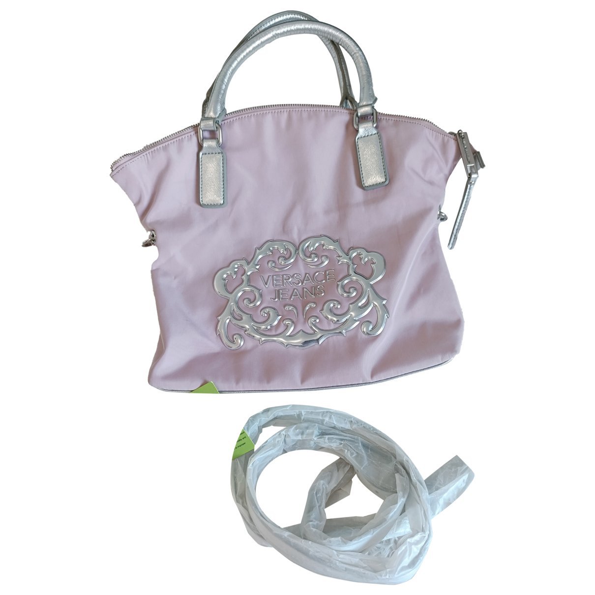 Versace Vegan leather crossbody bag