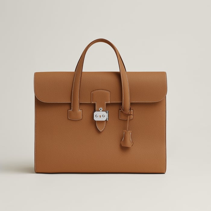 Gold Sac a Depeches Light 1-36 Briefcase