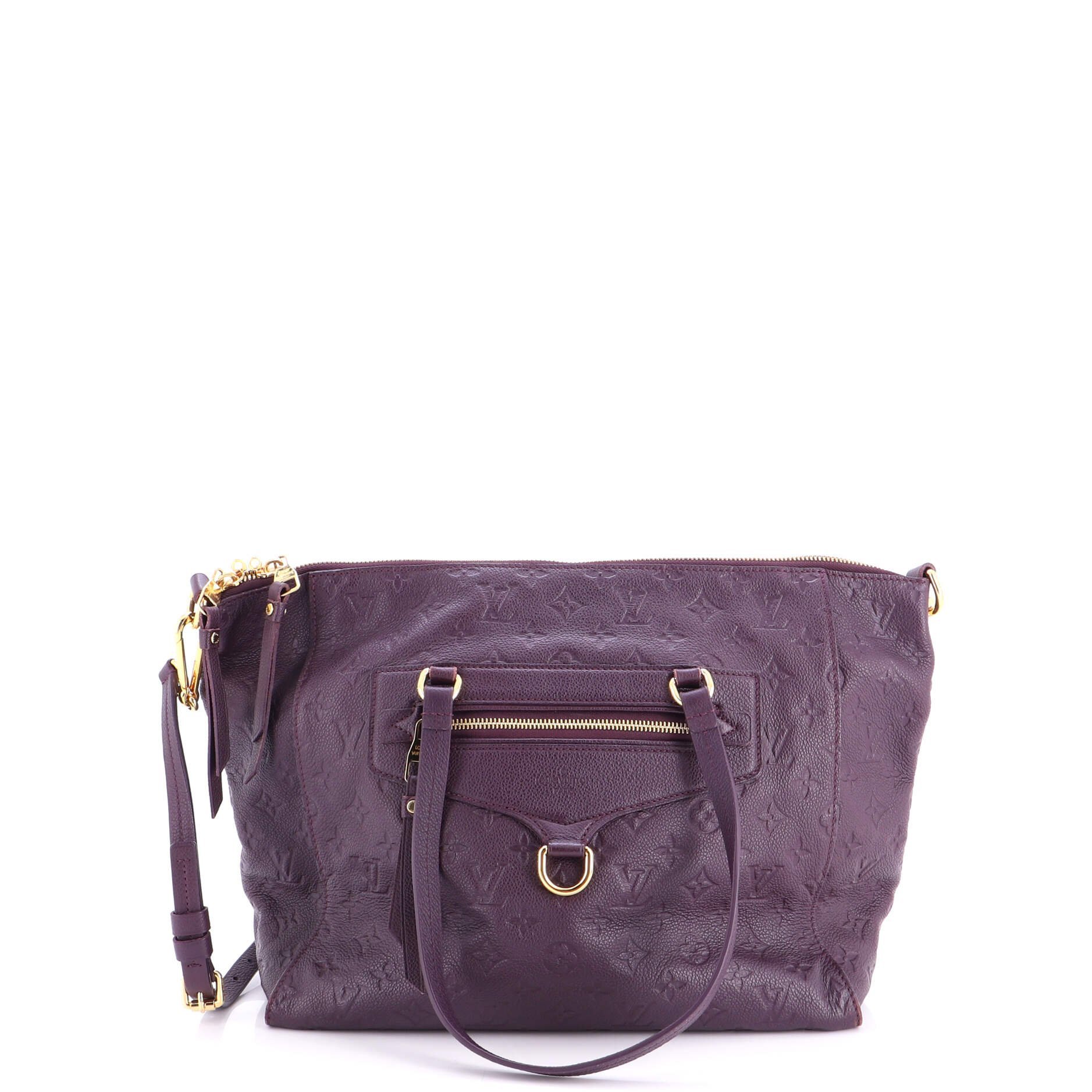 Leather tote