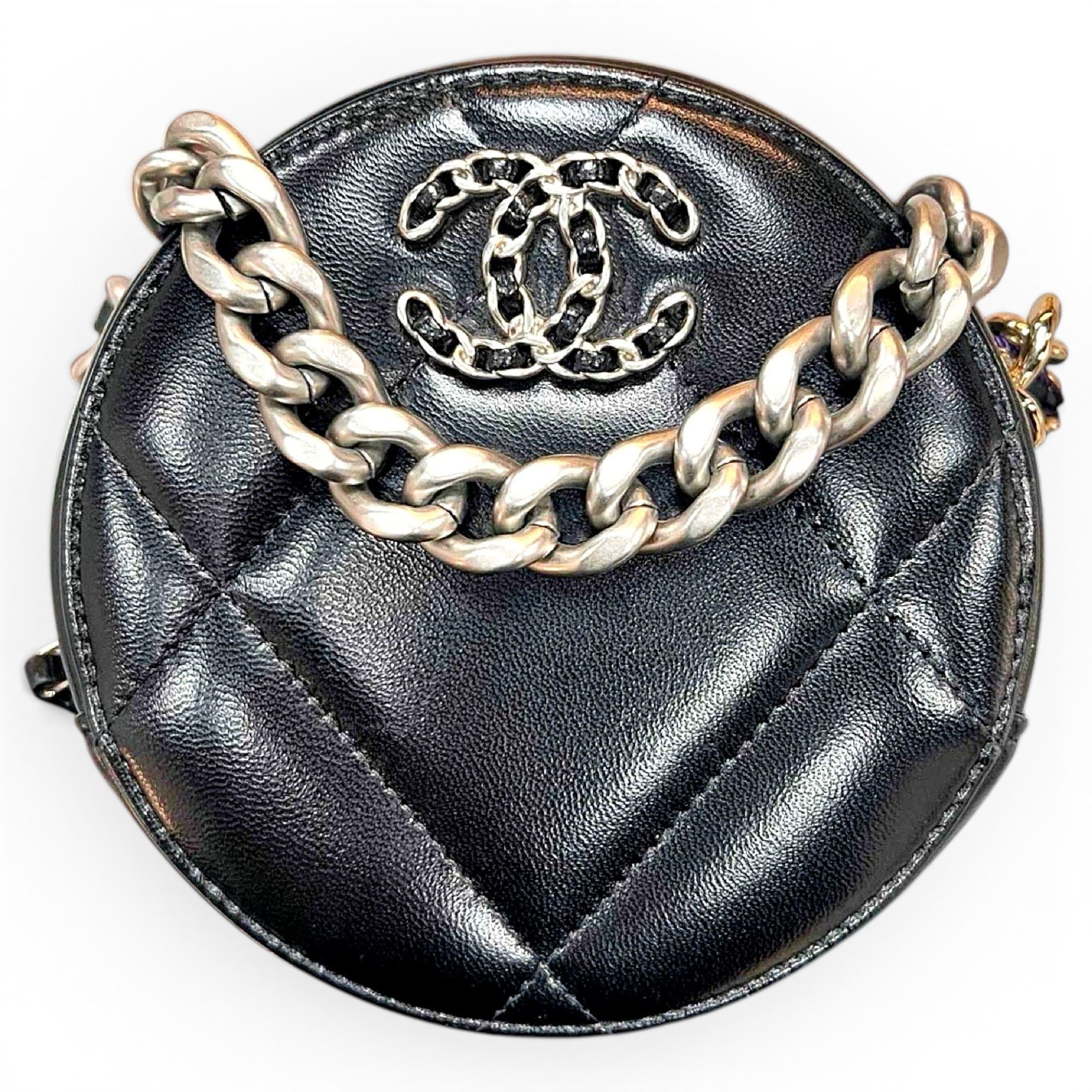 Vanity leather mini bag