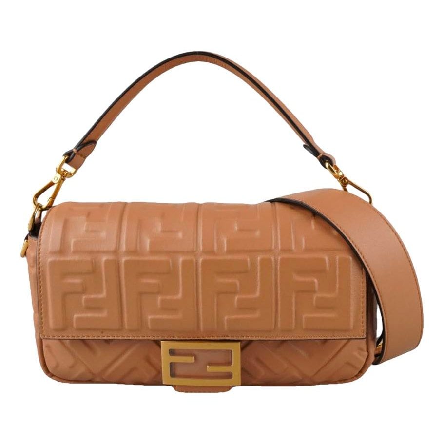 Baguette leather crossbody bag