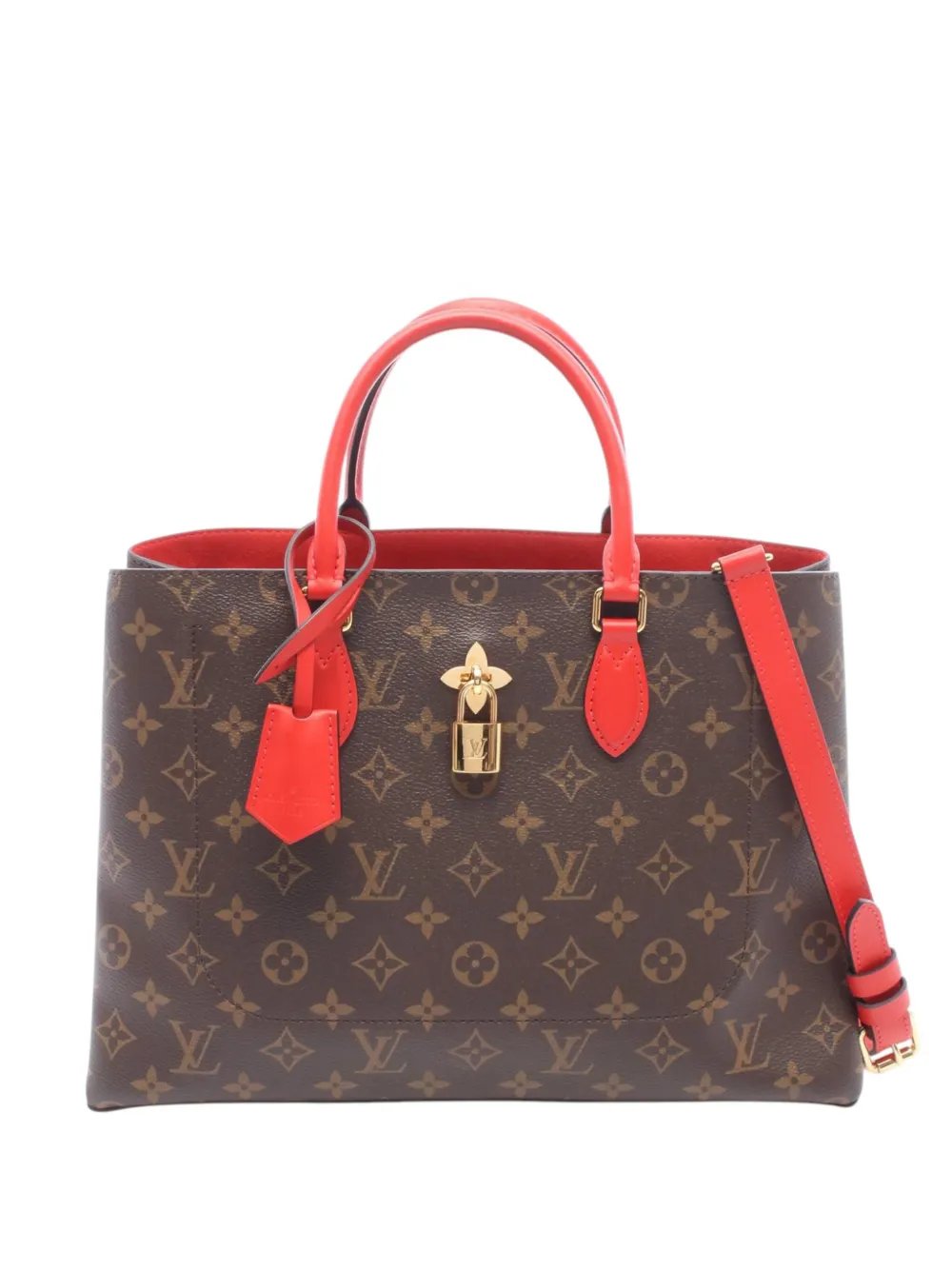 2018 Monogram Flower Tote satchel