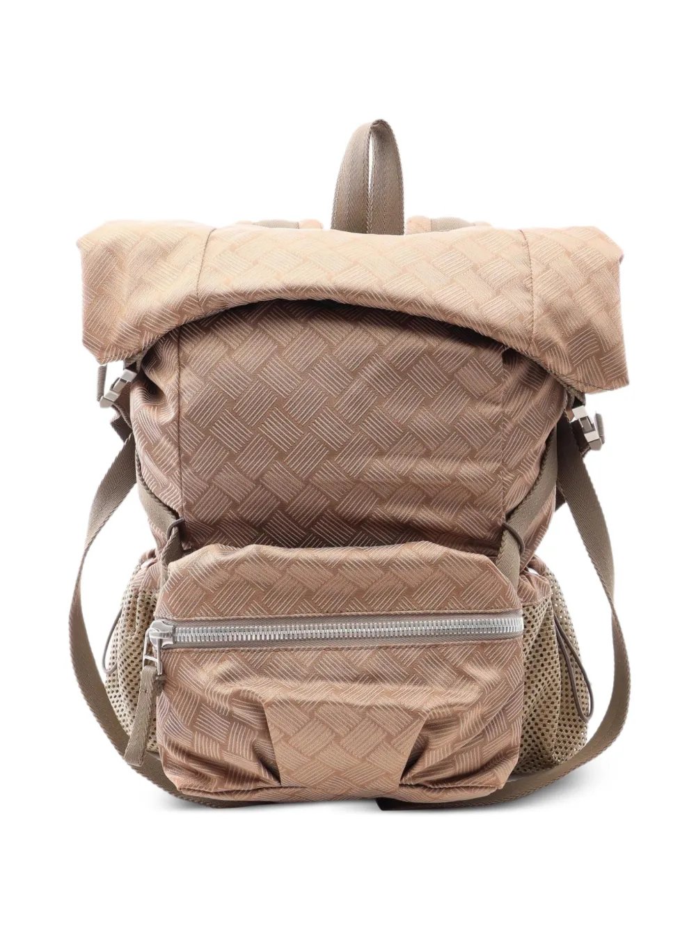 2010s Intrecciato-pattern backpack