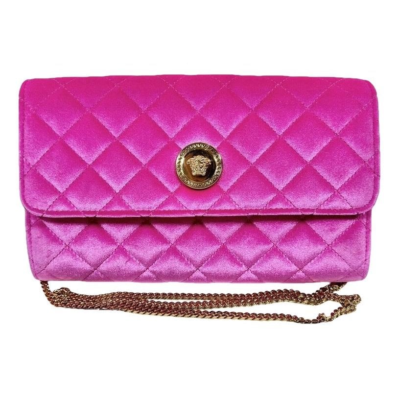 Icon velvet crossbody bag