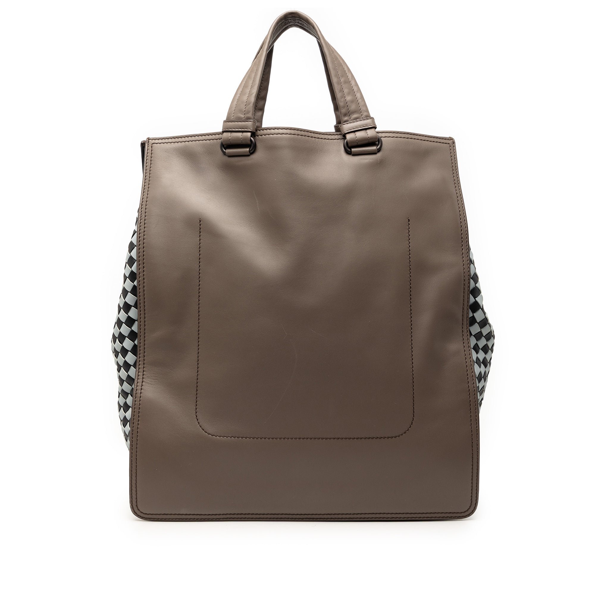 Leather tote
