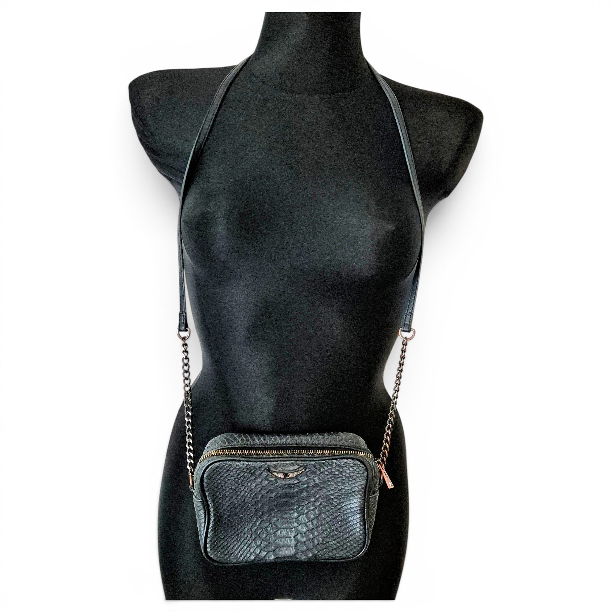 Leather mini bag