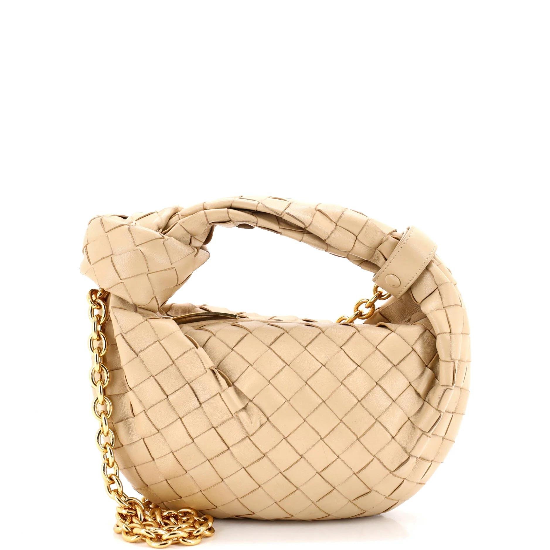 Jodie Chain leather crossbody bag