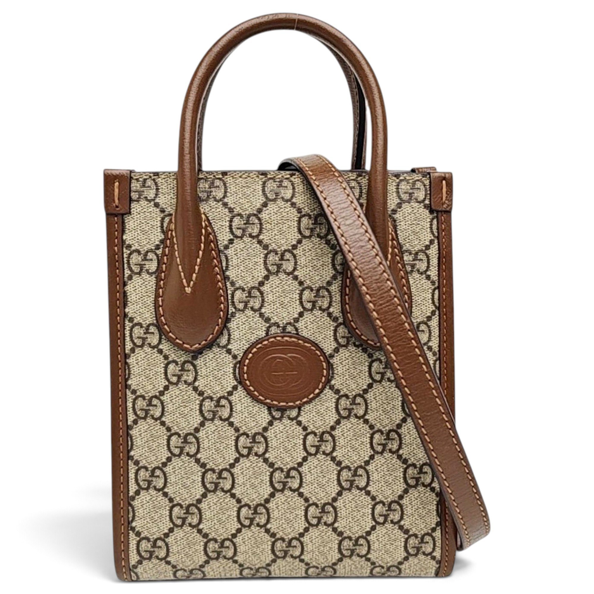 Leather handbag
