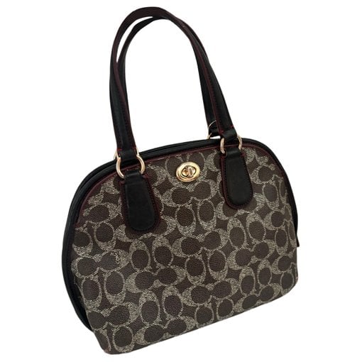 Leather satchel