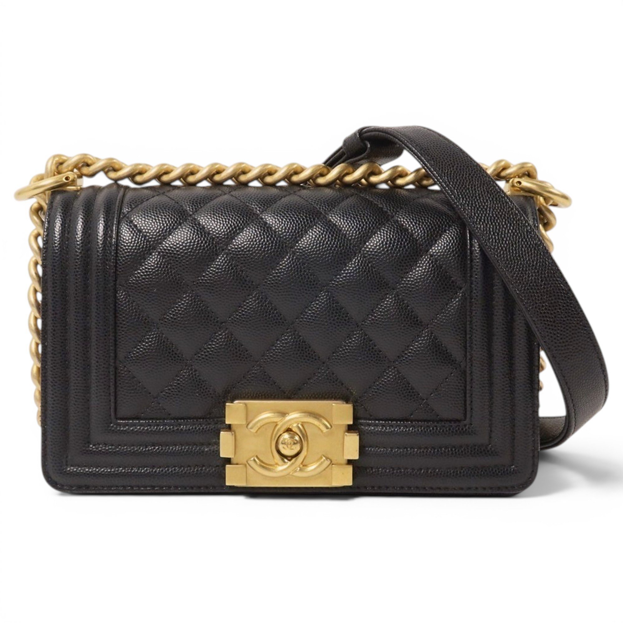 Boy leather crossbody bag