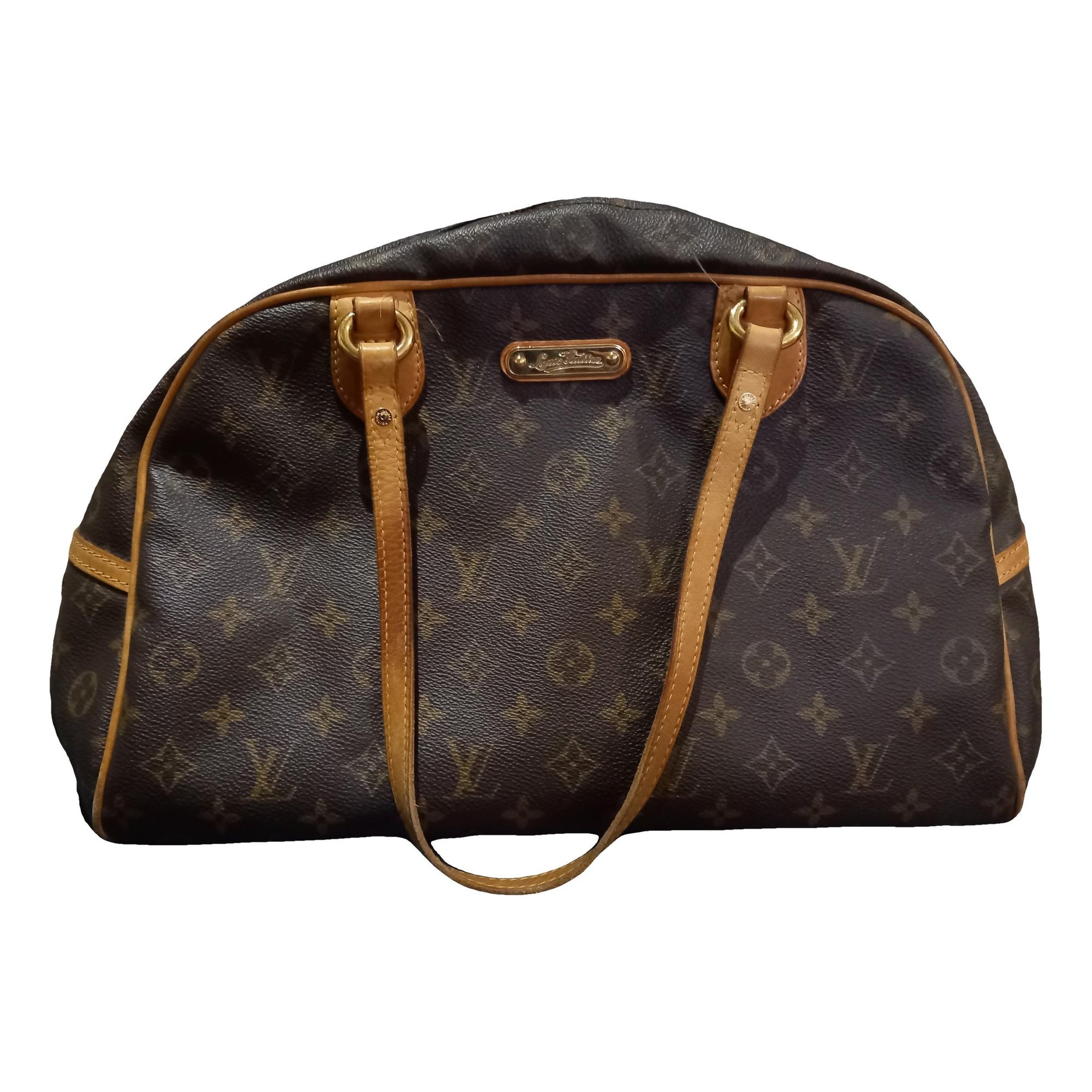 Montorgueil leather handbag