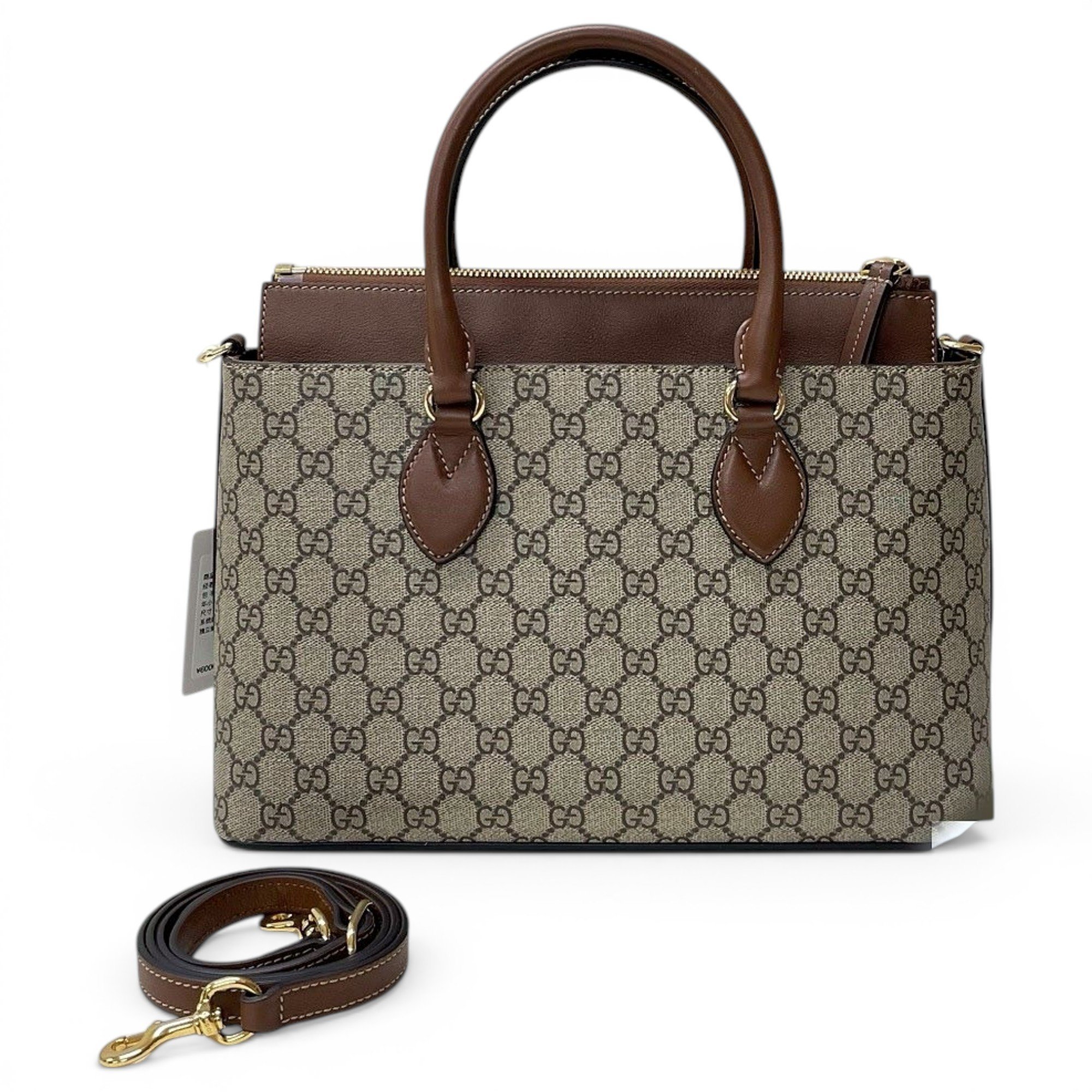 Leather handbag
