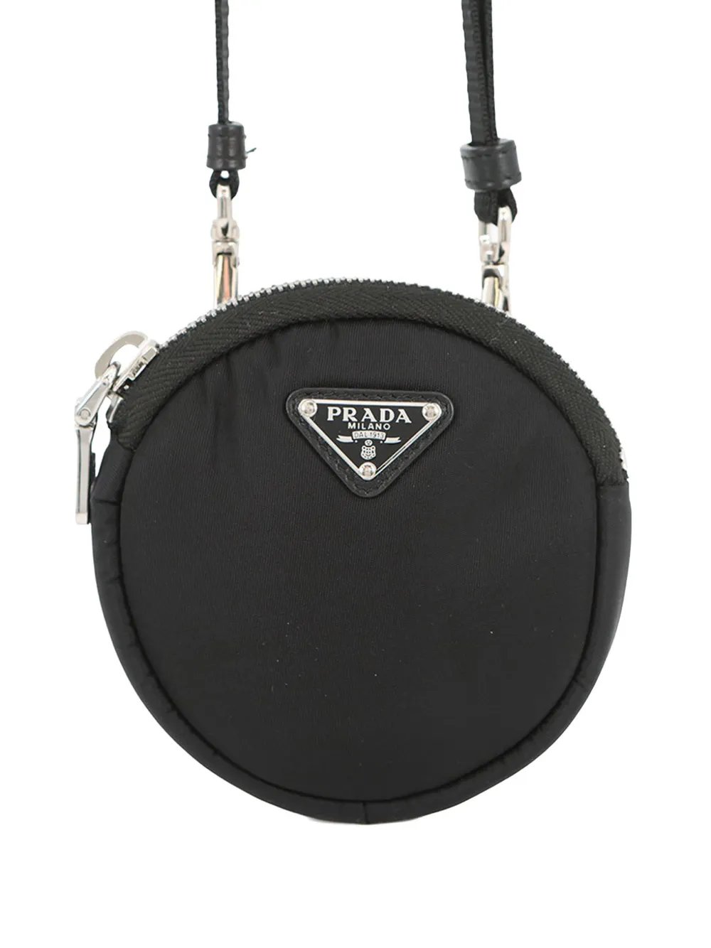 2013-2026 Mini Tessuto Round Pouch crossbody bag
