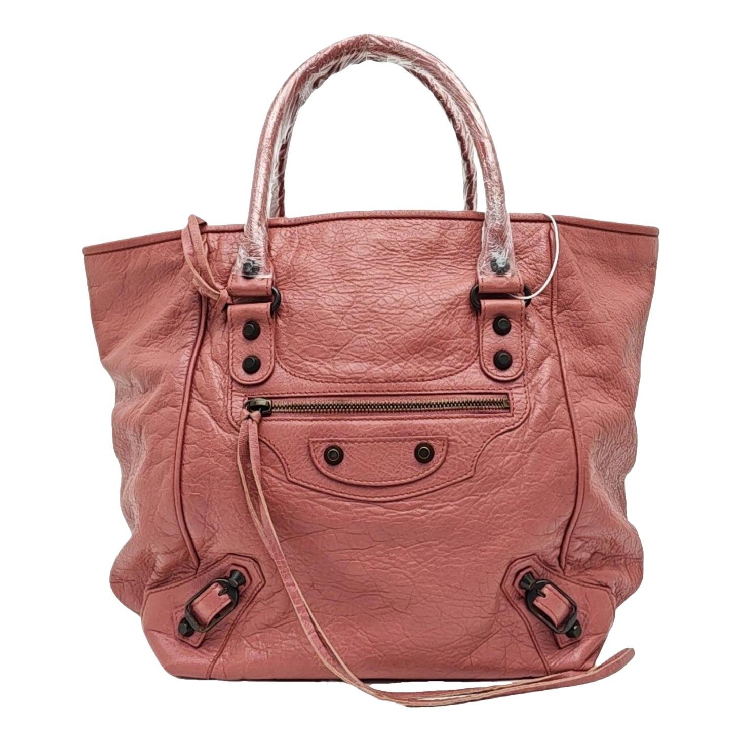 Leather handbag