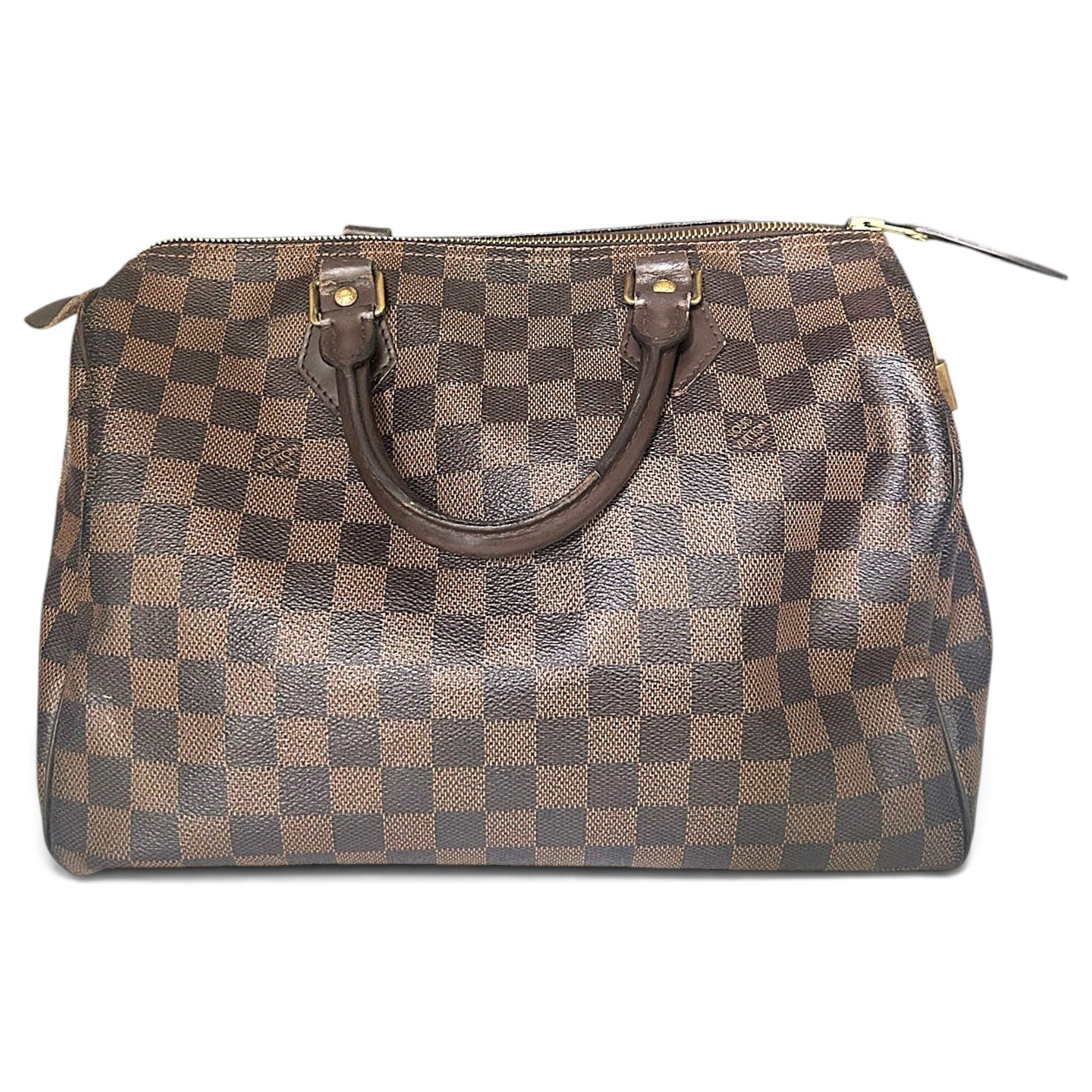 Speedy leather handbag