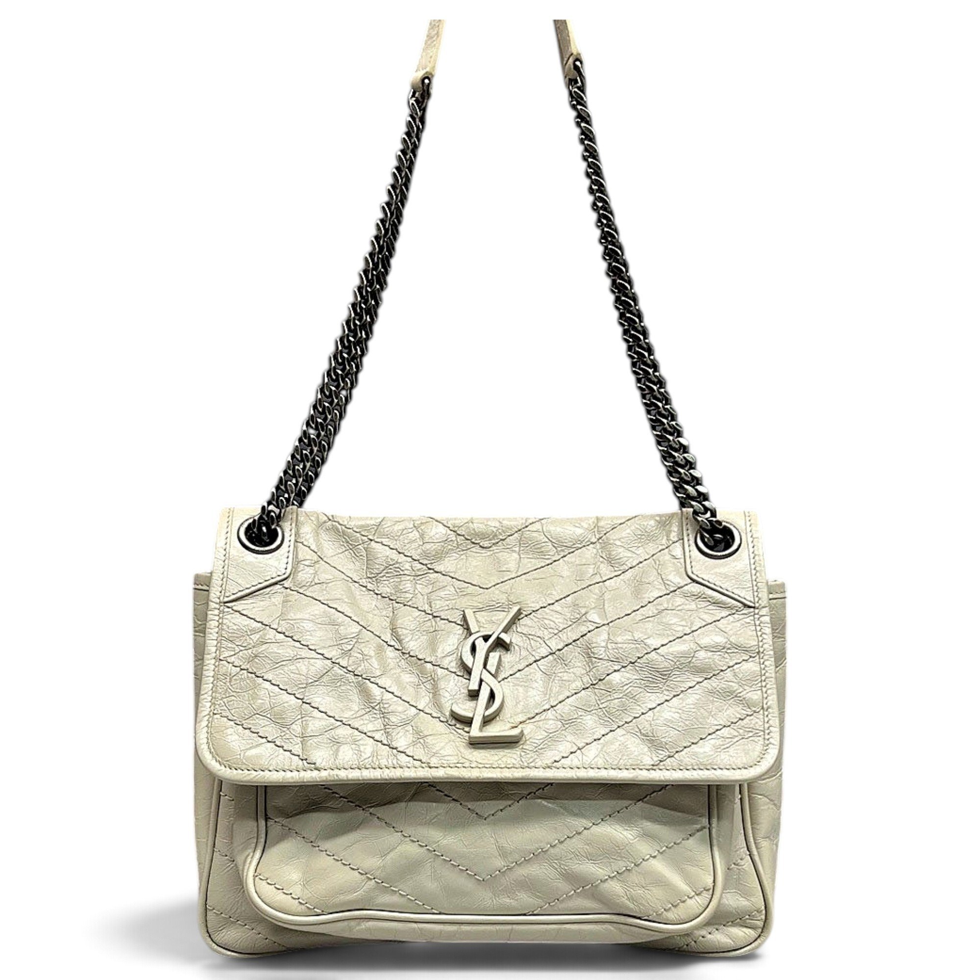 Niki leather crossbody bag