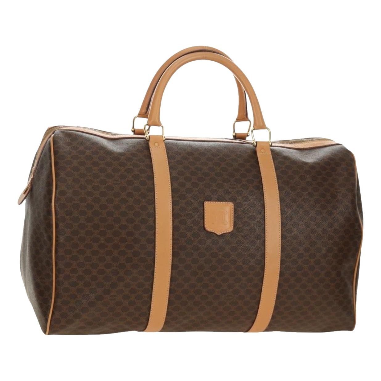 Leather bowling bag