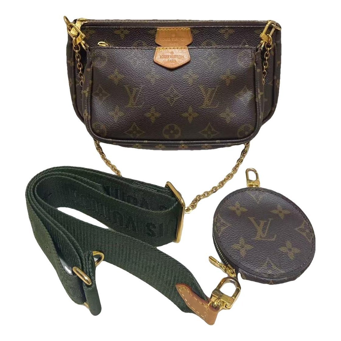 Multi Pochette Accessoires leather handbag