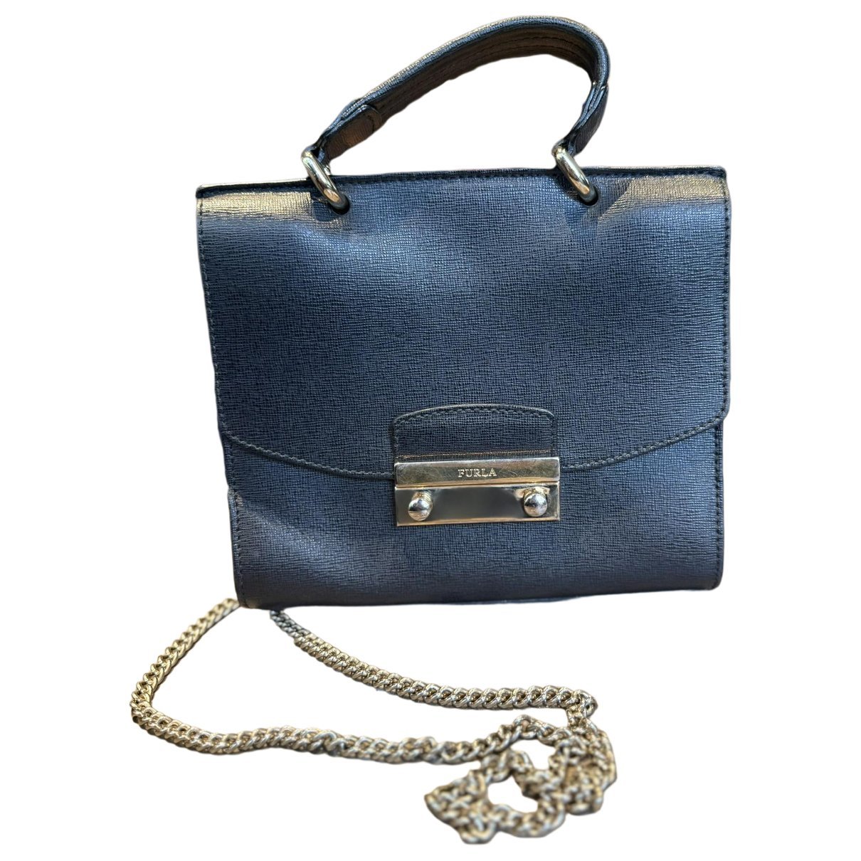 Metropolis leather handbag