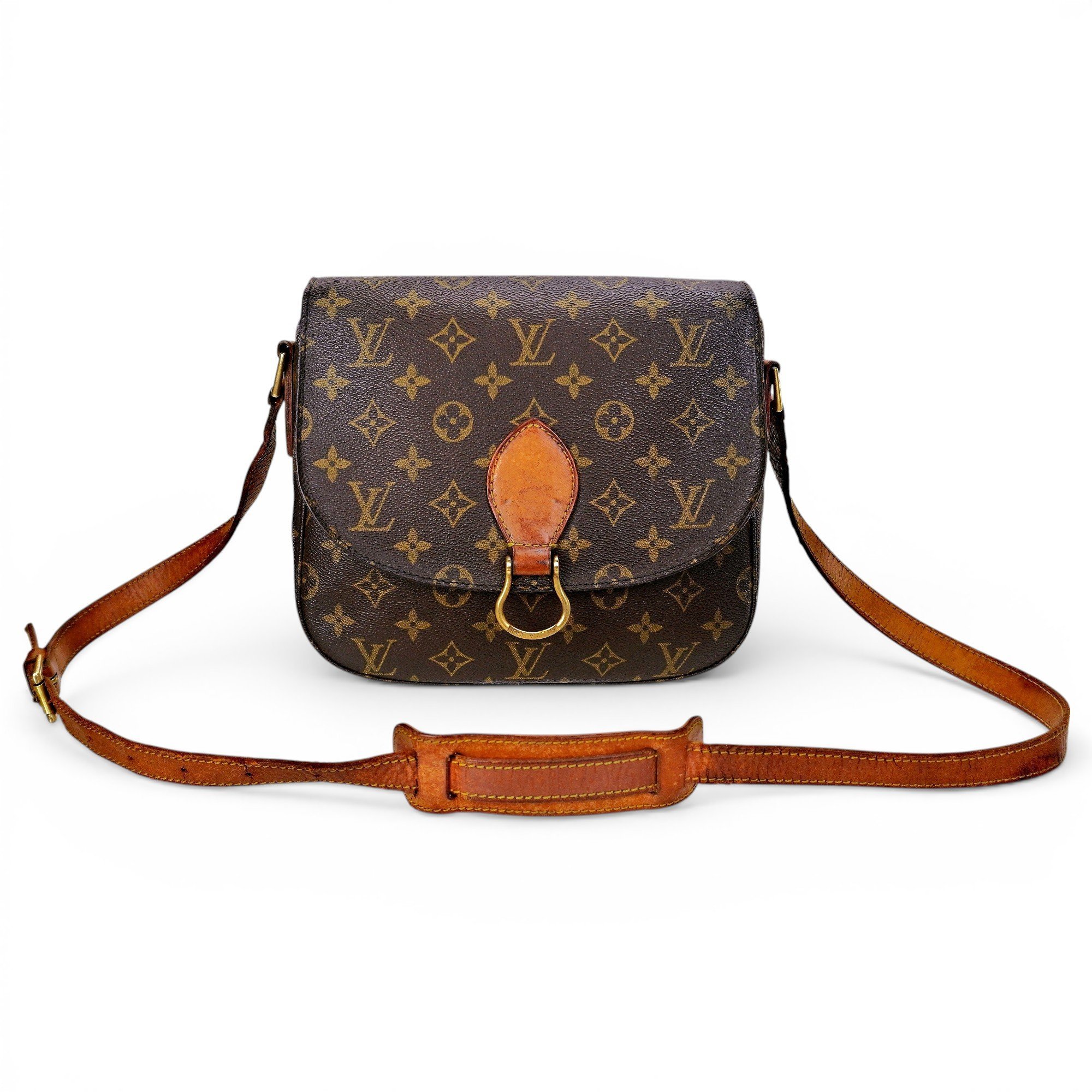 Saint Cloud vintage leather crossbody bag
