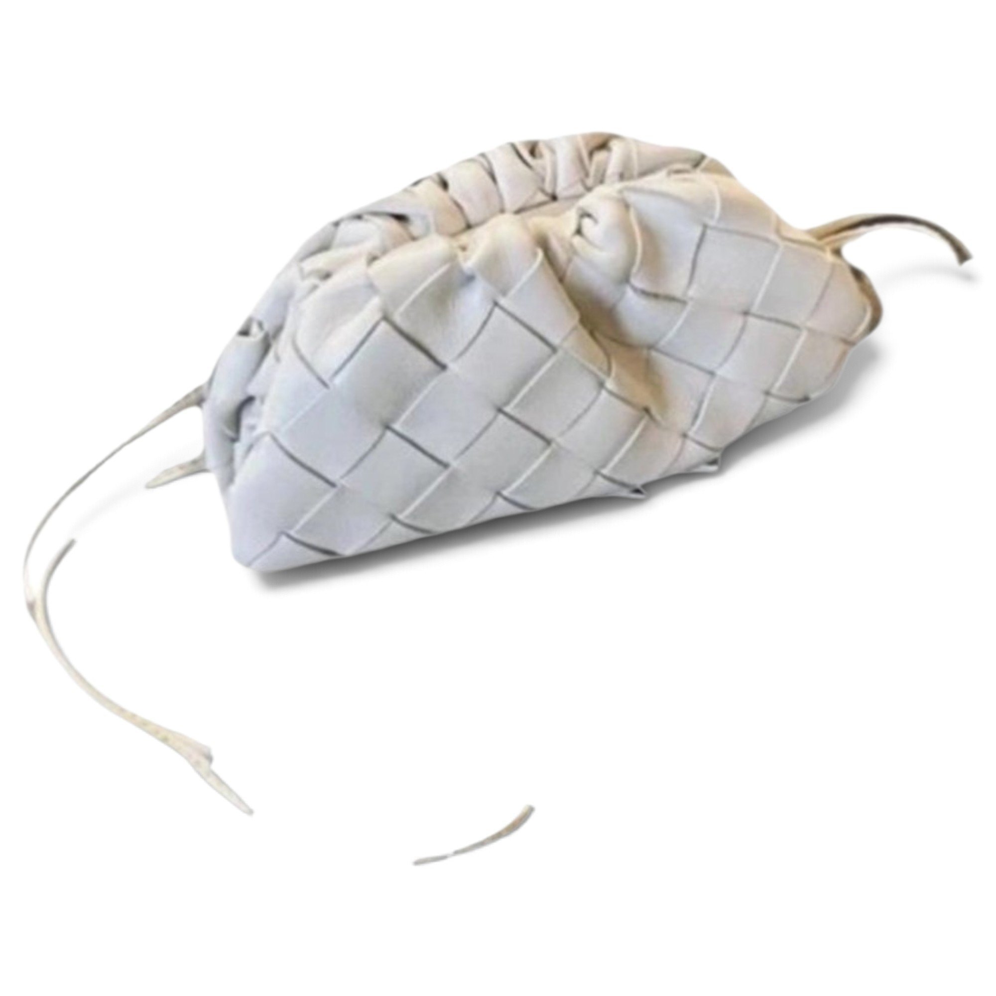 Pouch leather crossbody bag