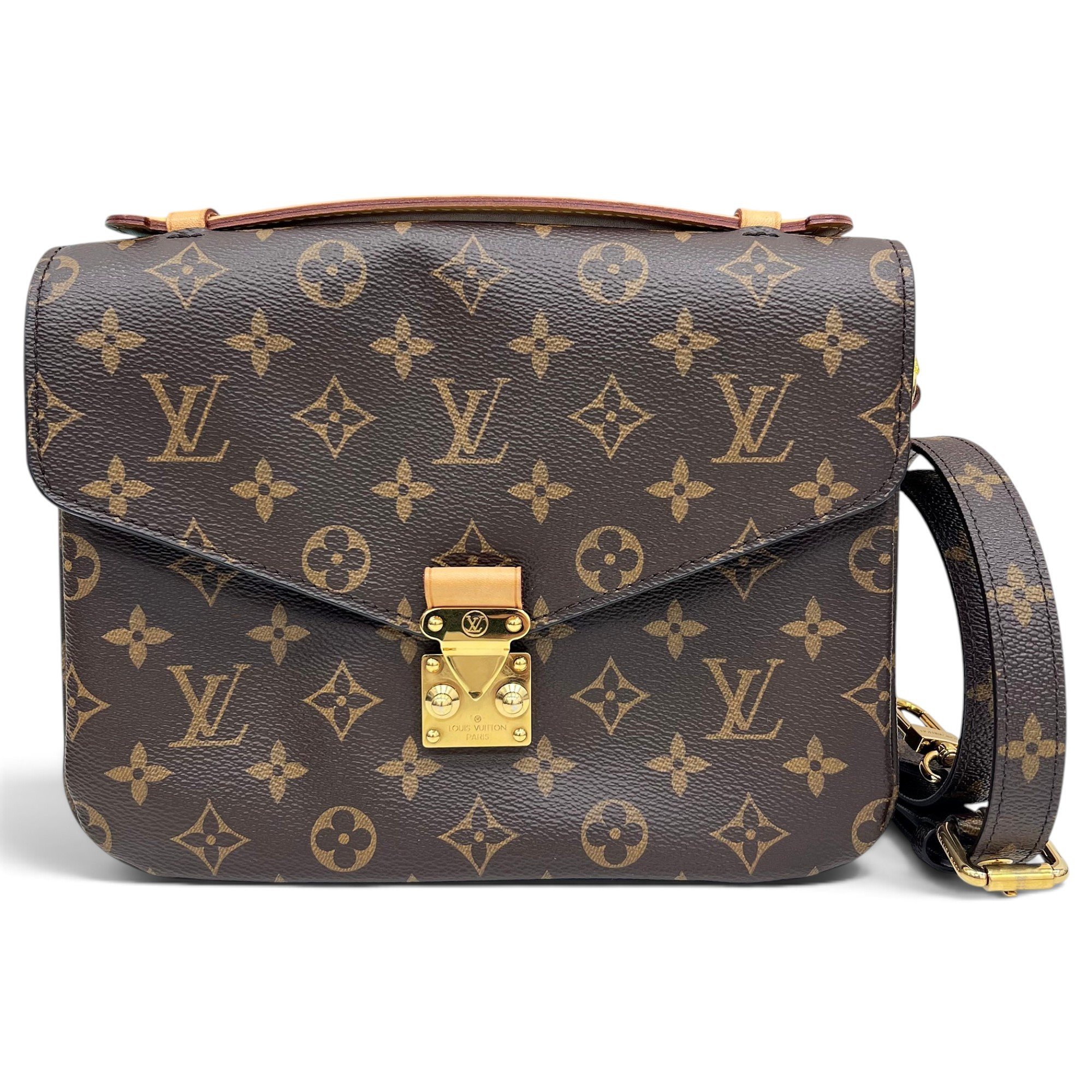Metis leather crossbody bag