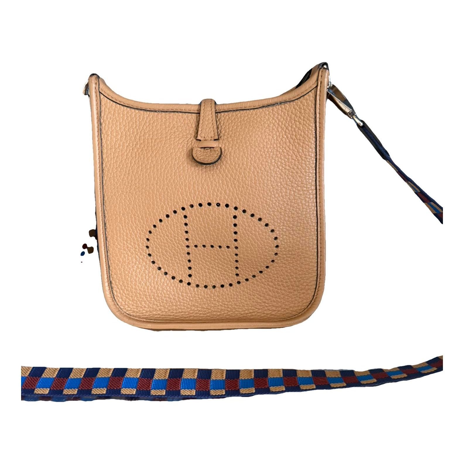 Evelyne leather crossbody bag