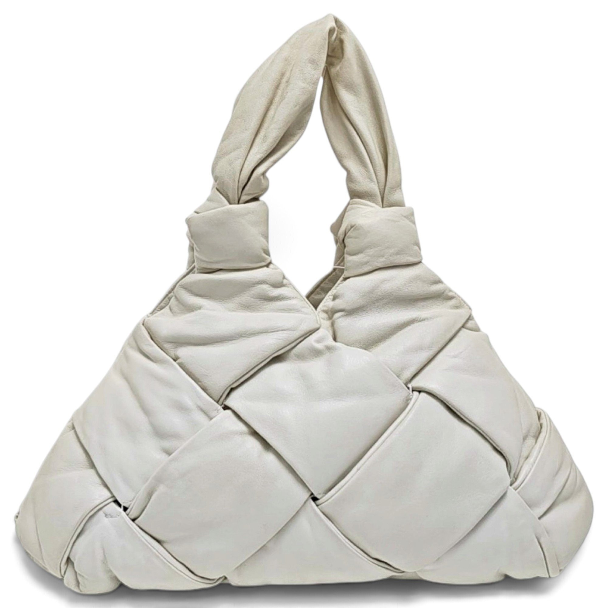 Cassette Padded leather handbag
