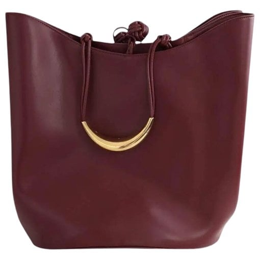 Leather tote