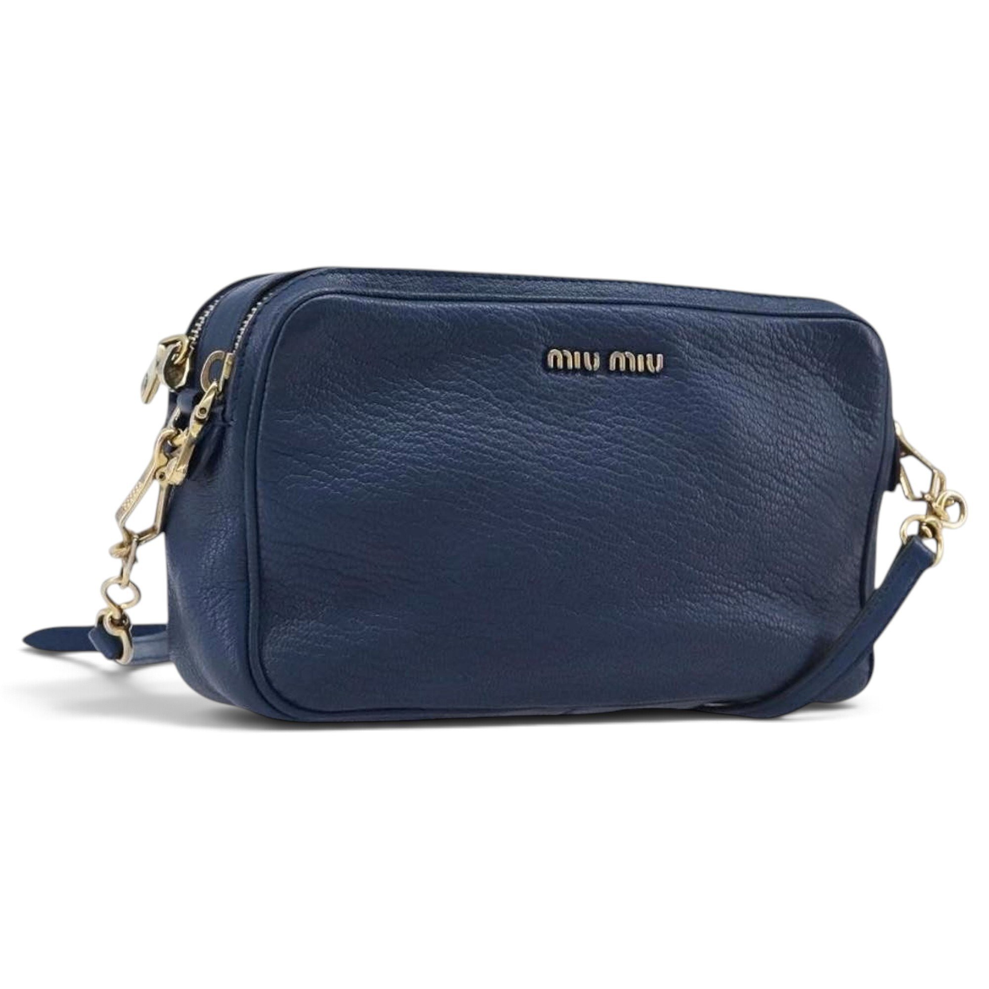 Madras leather handbag