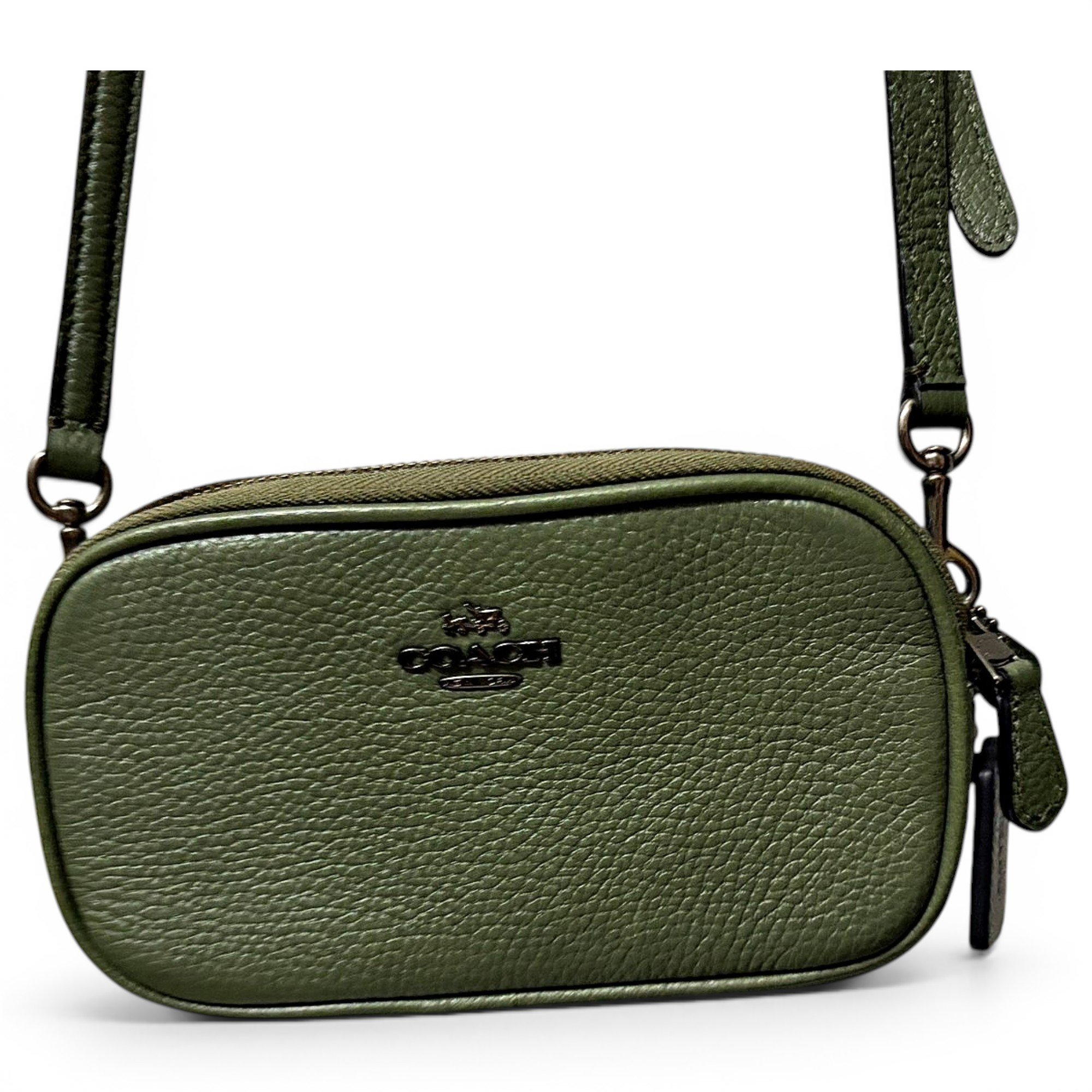 Leather crossbody bag