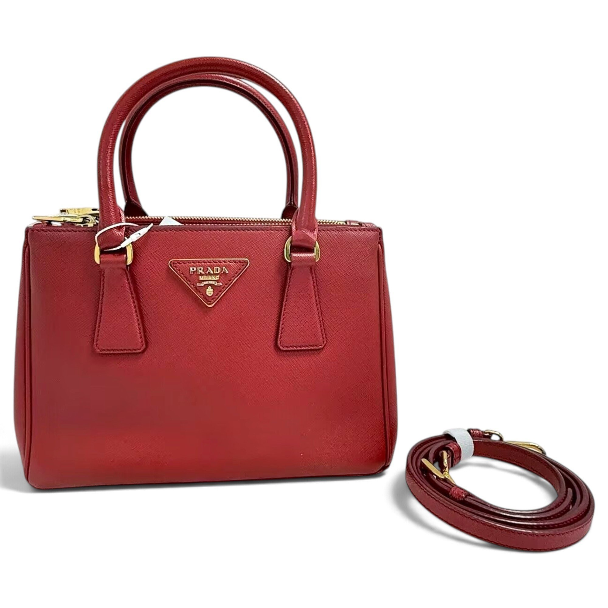 Galleria leather handbag