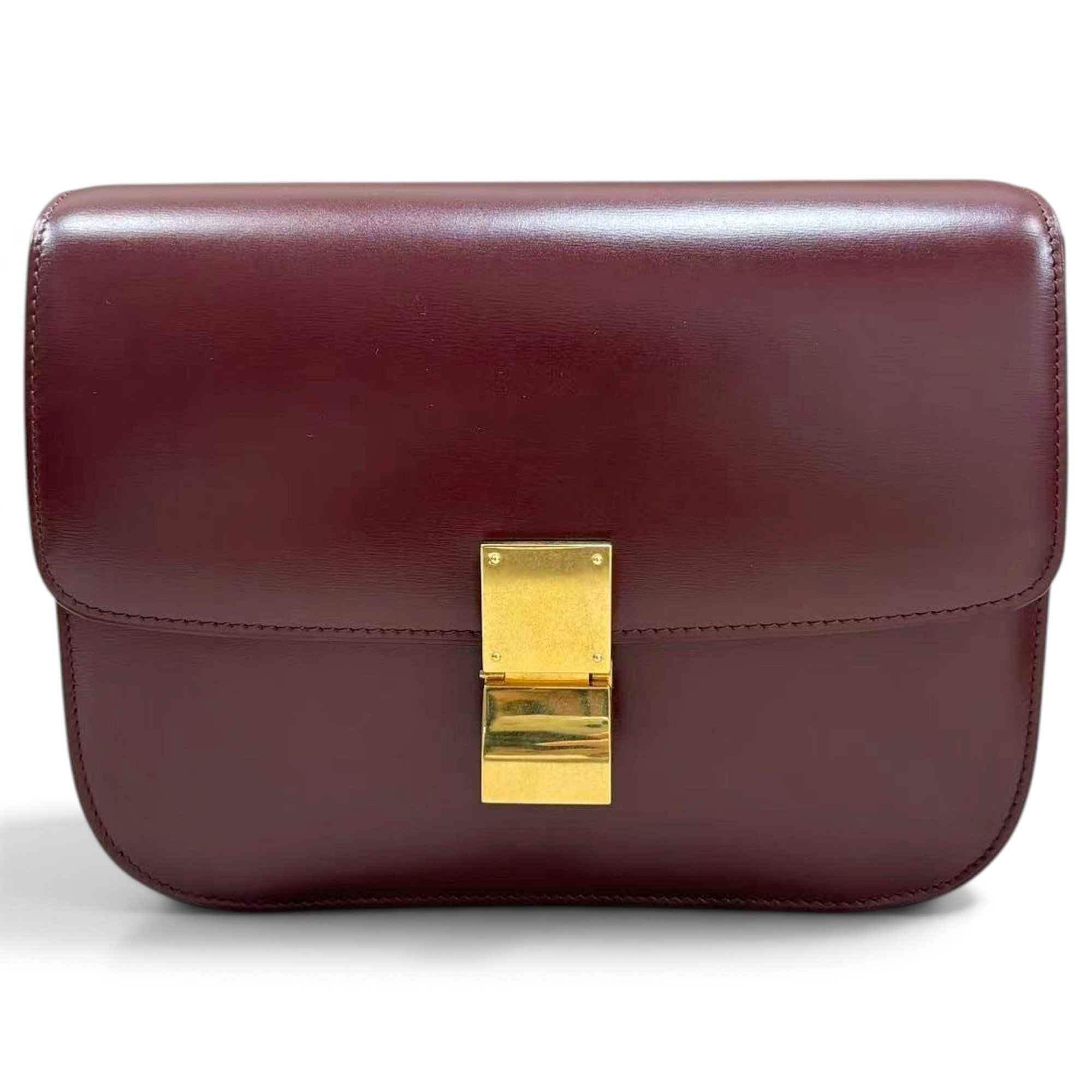 Classic leather handbag