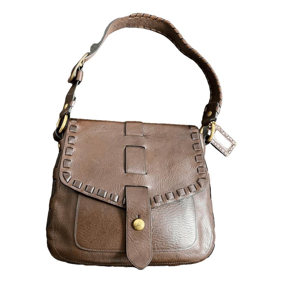 Signature Sufflette leather handbag