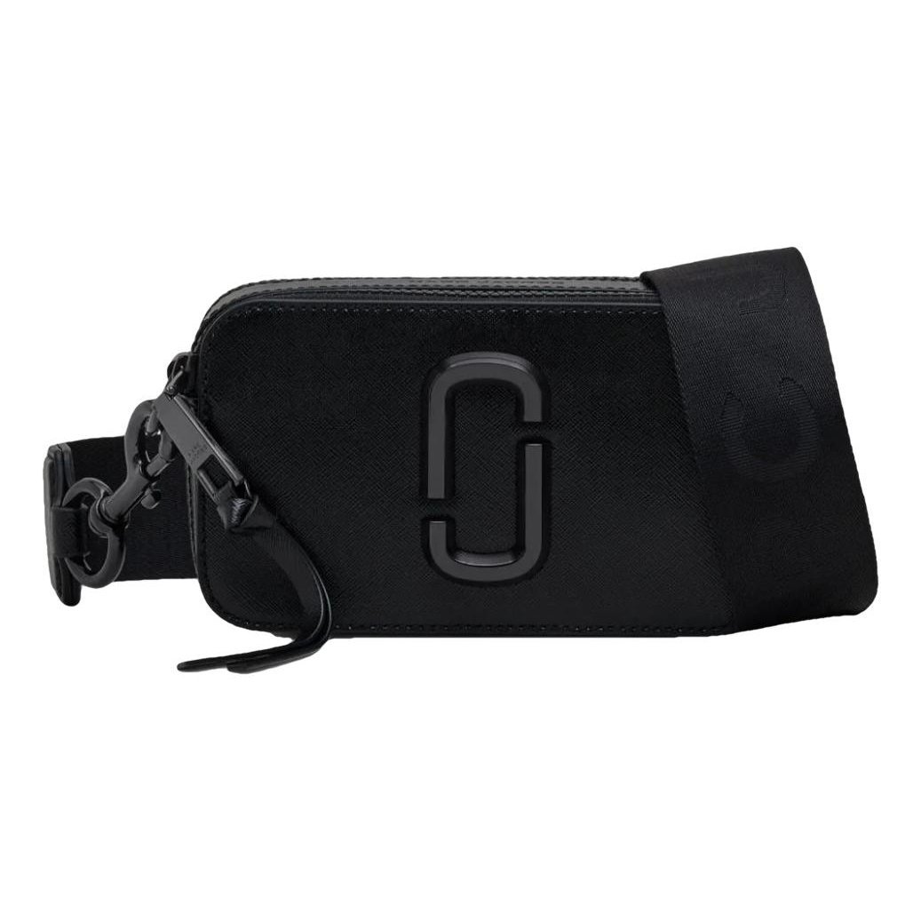 Snapshot leather crossbody bag