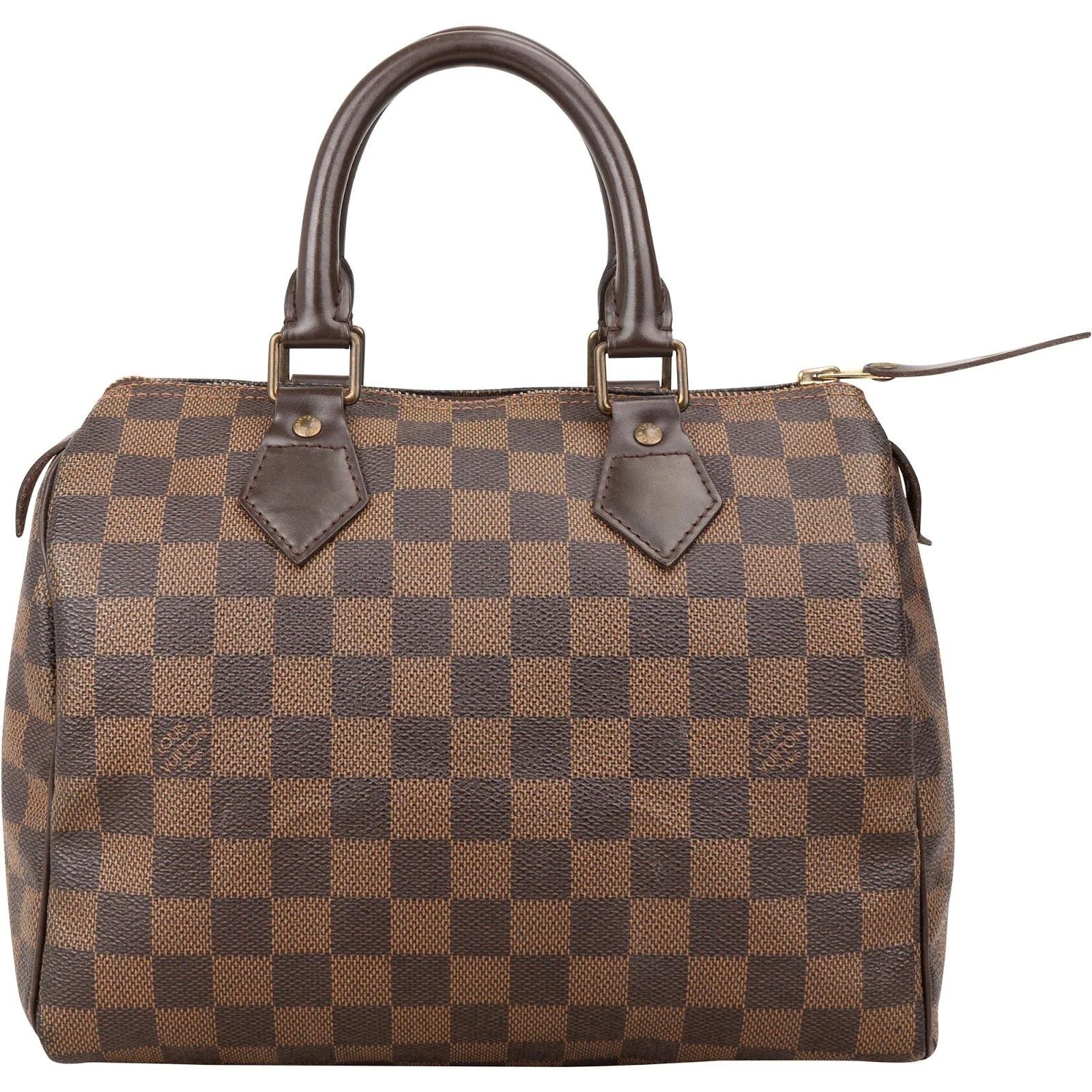 Speedy leather handbag