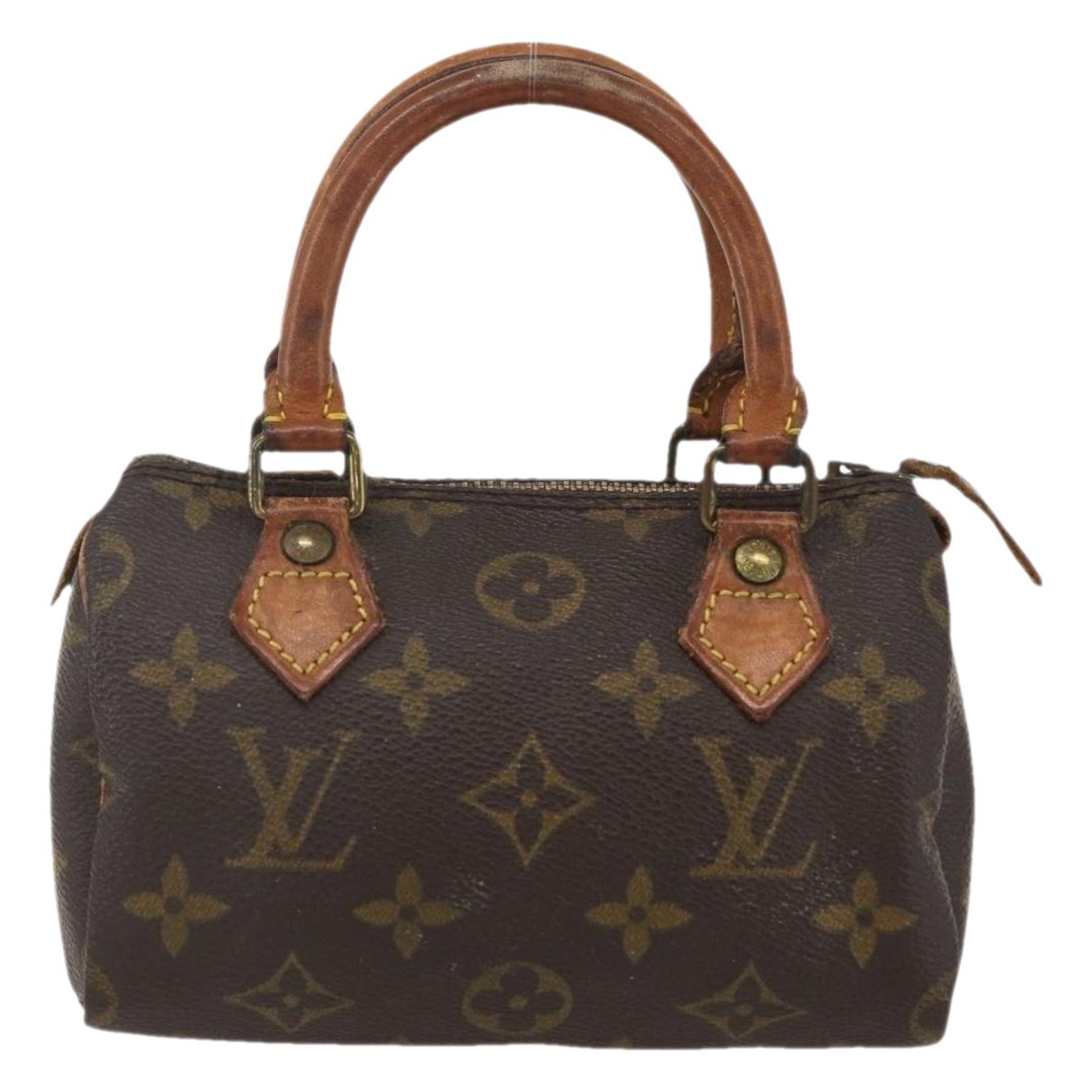 Speedy leather handbag