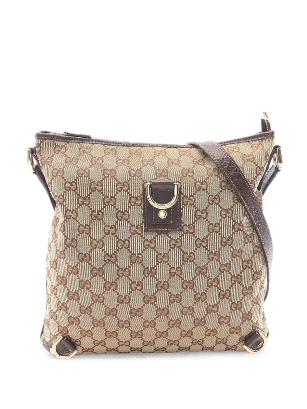 2000s Abby GG canvas shoulder bag