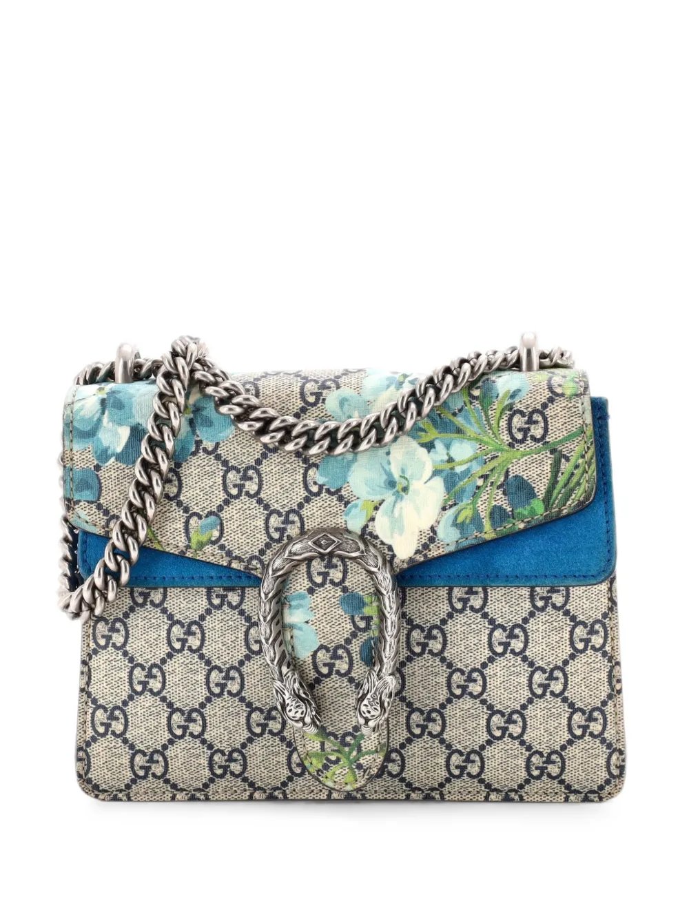 Dionysus Bag Blooms Print GG Coated Canvas Mini shoulder bag